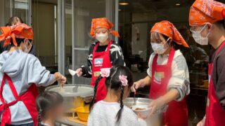 [活動報告]山口育児院　防災訓練に合わせてアレルギー配慮の炊出し