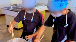 [活動報告]小学校のPTA主催のイベントで防災カルタ＆炊出しをしました